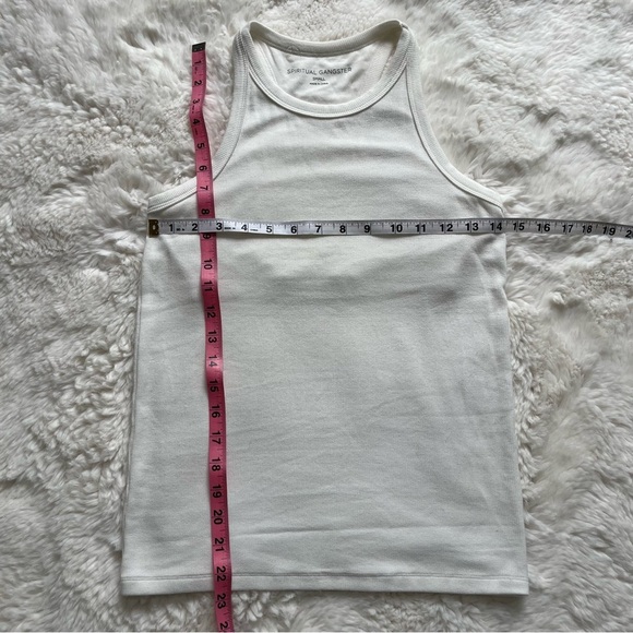 Spiritual Gangster Slim Rib Tank Top S - Picture 5 of 8